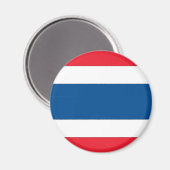 Thailand vlag magneet (Voorkant / Achterkant)