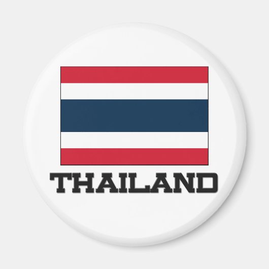 Thailand vlag magneet (Voorkant)