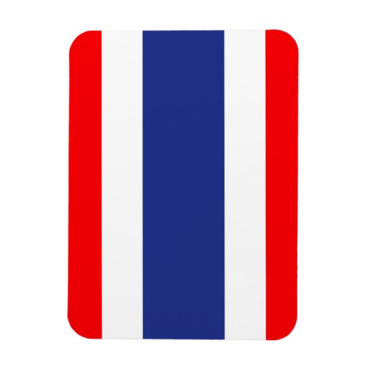 Thailand vlag magneet (Verticaal)