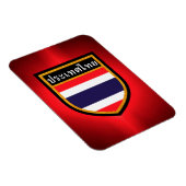 Thailand vlag magneet (Rechterzijde)