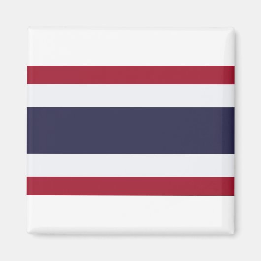 Thailand vlag magneet (Voorkant)
