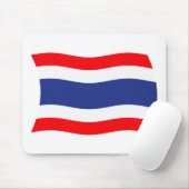 Thailand Vlag Muismat (Met muis)