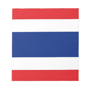 Thailand vlag notitieblok
