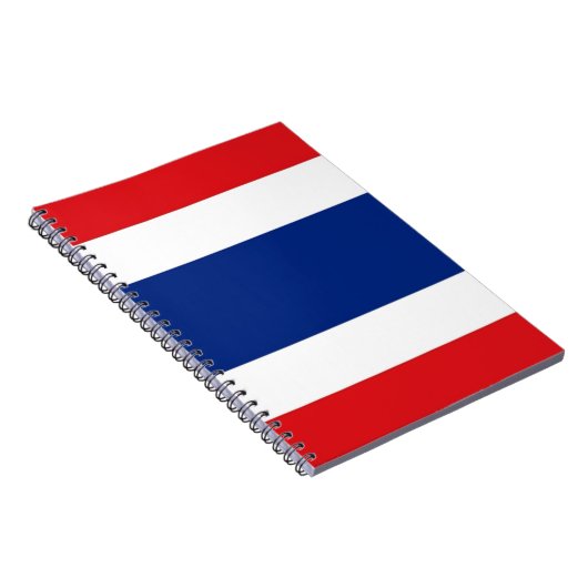 Thailand vlag notitieboek (Rechterzijde)