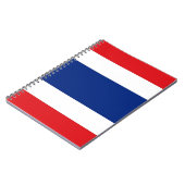 Thailand vlag notitieboek (Linkerzijde)