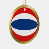 Thailand Vlag Ornament (Rechts)
