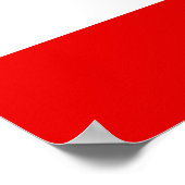 Thailand vlag poster (Hoek)