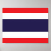 Thailand - Vlag - Poster (Voorkant)