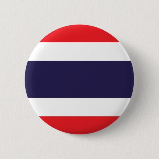 Thailand vlag ronde button 5,7 cm (Voorkant)