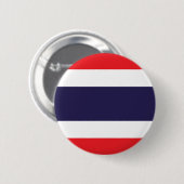 Thailand vlag ronde button 5,7 cm (Voorkant /achterkant)
