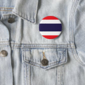 Thailand vlag ronde button 5,7 cm (In situ)