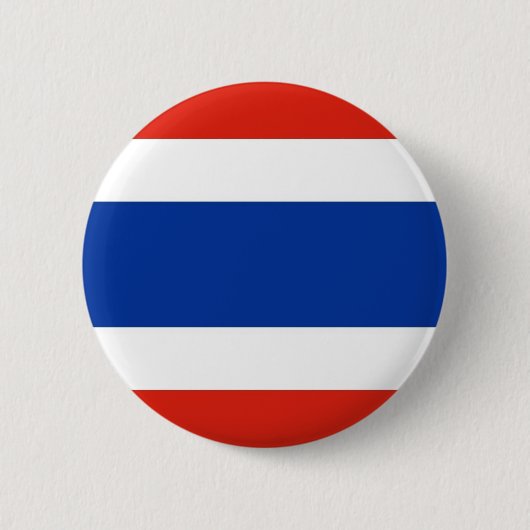 Thailand vlag ronde button 5,7 cm (Voorkant)