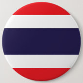 Thailand vlag ronde button 6,0 cm (Voorkant)