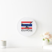 Thailand vlag ronde klok (Huis)