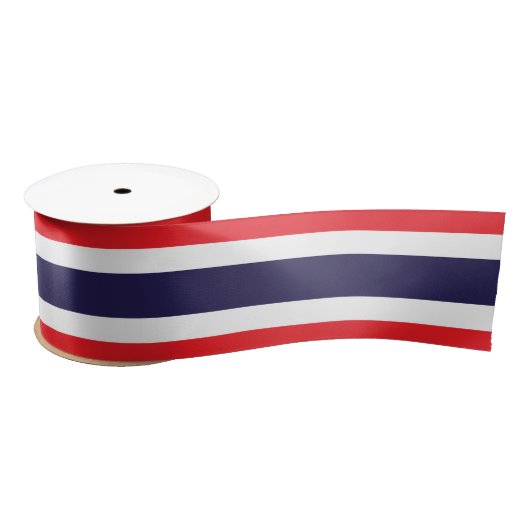 Thailand vlag satijnen lint (Spoel)