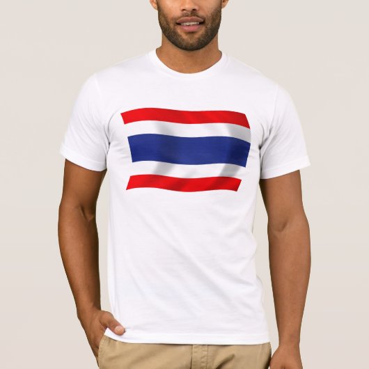 Thailand Vlag Shirt (Voorkant)