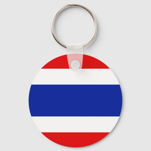 Thailand vlag sleutelhanger (Voorkant)