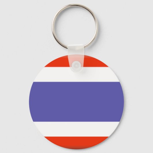 Thailand vlag sleutelhanger (Voorkant)
