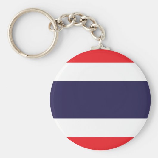 Thailand vlag sleutelhanger (Voorkant)