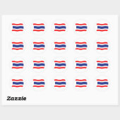 Thailand Vlag Sticker (Vel)