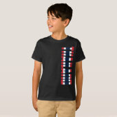 Thailand vlag t-shirt (Voorkant volledig)