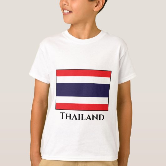 Thailand vlag t-shirt (Voorkant)