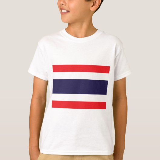 Thailand vlag t-shirt (Voorkant)