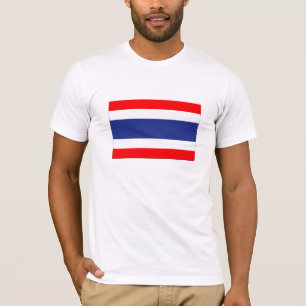 Thailand vlag t-shirt