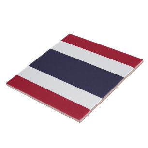 Thailand Vlag Tegel Tegeltje