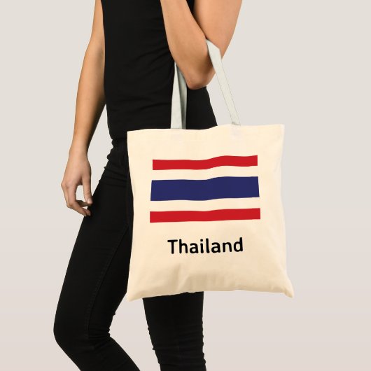Thailand vlag tote bag (Voorkant (product))
