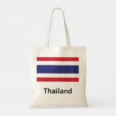 Thailand vlag tote bag (Achterkant)