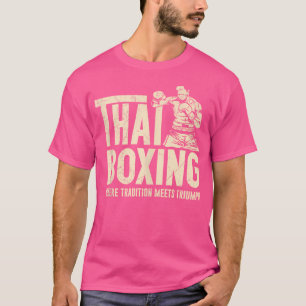 Thais boksen waar traditie ontmoet Triumph Muay Th T-shirt