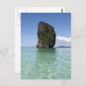 Thais Eiland van het Briefkaart van het Water (Voorkant / Achterkant)