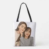 Thais GL-scheepspaar Englot Tote Bag (Achterkant)