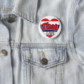 Thais Meisje Ronde Button 5,7 Cm (In situ)