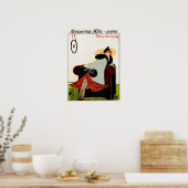 THAIS TALIZHY 1917 Classic Italy Silent Film Ad Poster (Keuken)