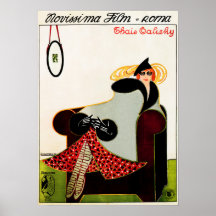 THAIS TALIZHY 1917 Classic Italy Silent Film Ad