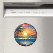 Thaise Aangepaste Strandvakantie Magneet (Insitu (Vaatwasser))