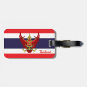 Thaise Bagagelabels, patriottische Thaise vlag Bagagelabel (Achterkant horizontaal)