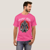 Thaise boksen en Muay Thai gorilla T-shirt (Voorkant volledig)