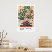 Thaise Bonsai Boom Kunstprint Traditionele Calligr Poster (Keuken)