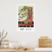 Thaise Bonsai Boom Kunstprint Traditionele Calligr Poster (Keuken)