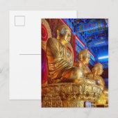 Thaise China Boeddha beeld standbeeld Briefkaart (Voorkant / Achterkant)