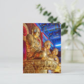 Thaise China Boeddha beeld standbeeld Briefkaart (Staand voorkant)