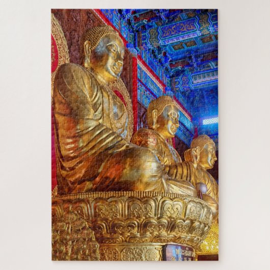 Thaise Chinese Boeddha-beeld standbeeld Legpuzzel (Verticaal)