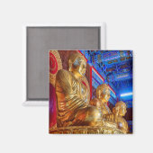 Thaise Chinese Boeddhabeeld standbeeld Magneet (Voorkant / Achterkant)