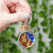 Thaise Chinese Boeddhabeeld standbeeld Sleutelhanger (Hand)