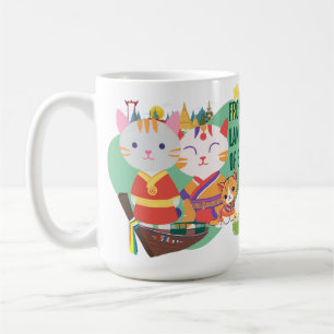 Thaise Cultuurkatten Land van Glimlach Erfstuk Koffiemok