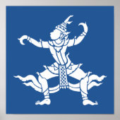 Thaise Danser ⚠ Thailand Waarschuwing ⚠ Poster (Voorkant)