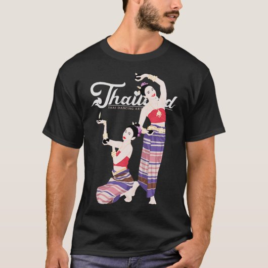 Thaise Danskunst T-shirt (Voorkant)